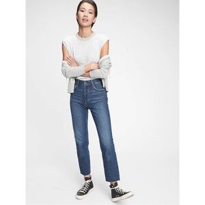 GAP Cheeky Straight High Rise Jeans